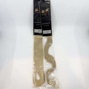 2X HOTHEADS Ultimate Tape In Remy Hair #60A/18R 18-20" Ice Blonde Rooted NEW